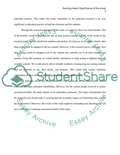Students and teachers should be tested for drug use in public schools