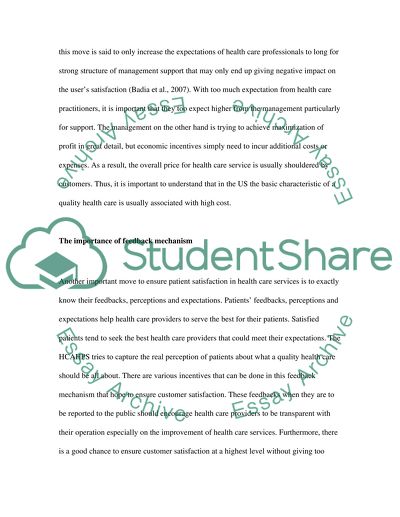 Why patient satisfaction is important economically