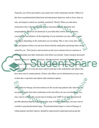 Attention Deficit Disorder