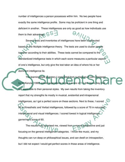 Different Perspective of Intelligence and Learning