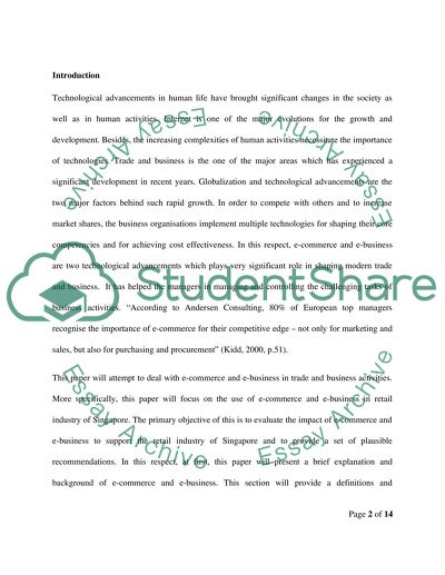 E-commerce in Singapur