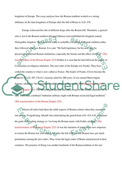 Essays About Health Europe After The Fall Of The Roman Empire Ad English Essay About Environment also Essay For Students Of High School Europe After The Fall Of The Roman Empire Ad Essay English Essays Topics