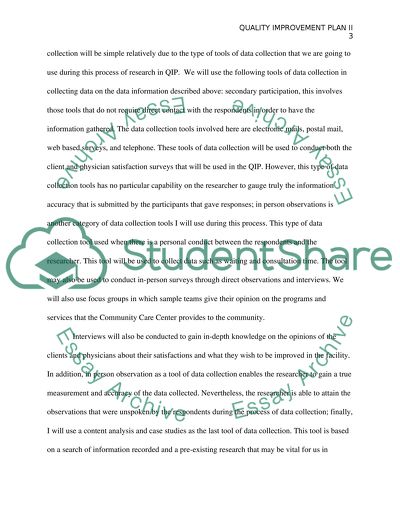 Quality Data Collection