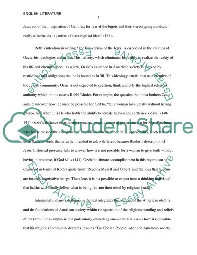 The Conversion of the Jews by Philip Roth