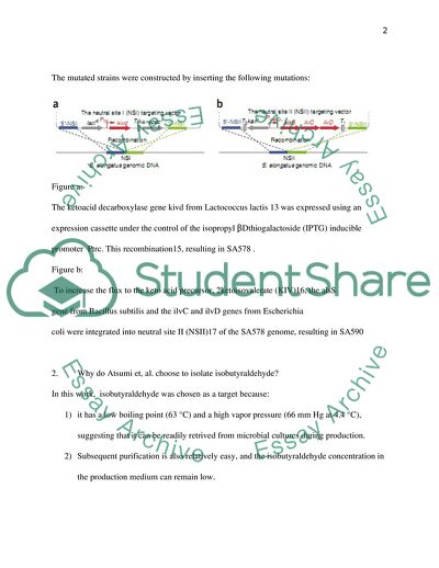 Direct Photosynthetic Recycling of Carbon Dioxide To Isobutyraldehyde