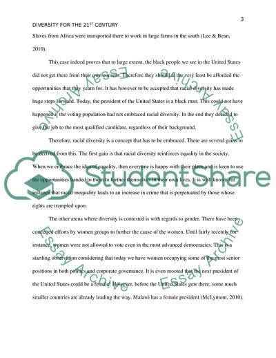 Diversity for the 21st Century