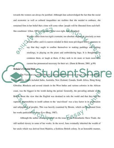 Imperialism in Charlotte Brontes Jane Eyre