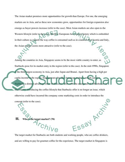 Marketing Case Study with additional research and reference