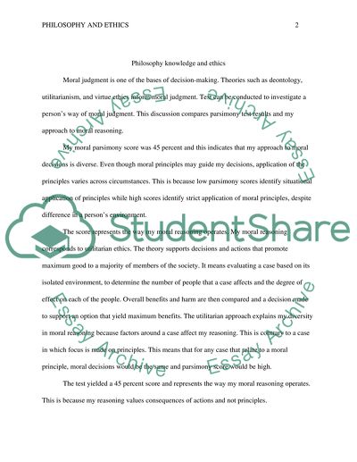 Please go to a website linked below and discuss a question with philosophy knowledge and ethics