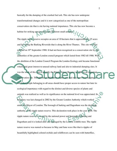 Habitat Management Investigation