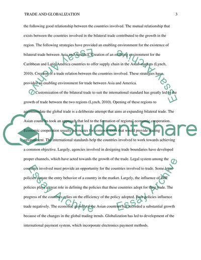 Trade and Globalization