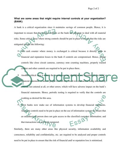 The Primary Financial Statements