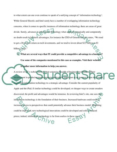 Case study and 3Questions Help me