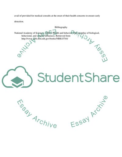 Behavioral risk factors