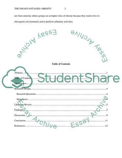The Health Disadvantages of the Disadvantaged