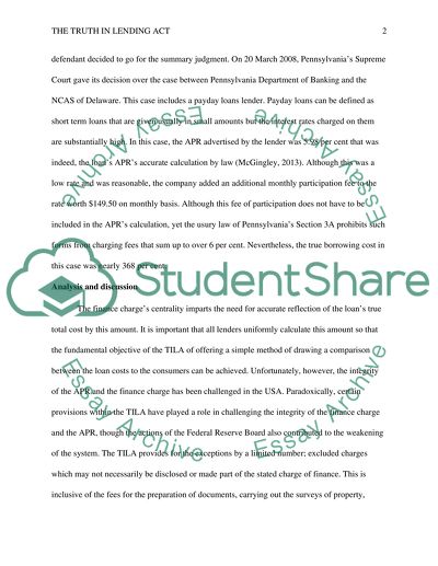 Case study on loans and advances image