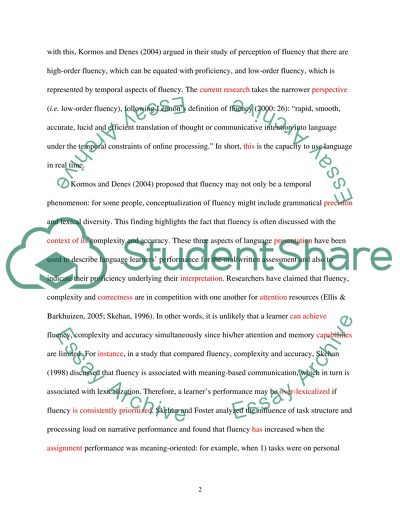 The role of phonological awareness and memory in second language