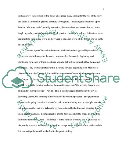 Heart of Darkness: London as the Center of the Civilized World