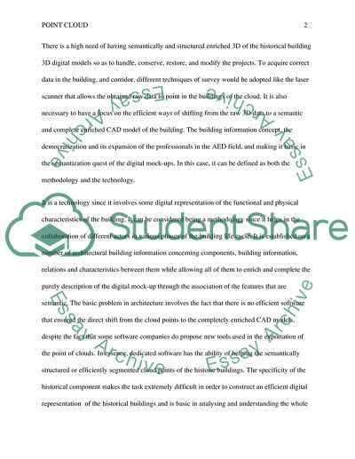 Technical Report on Point Cloud
