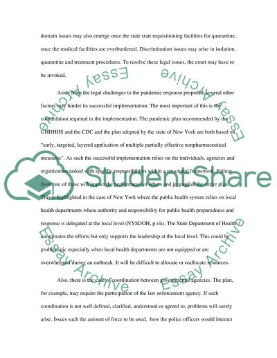 Pandemic Flu Planning