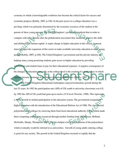 Business Education in the United Kingdom