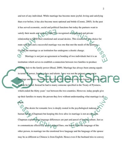 Qualities of a Successful Marriage