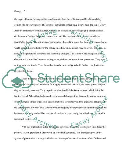 The Left Hand of Darkness