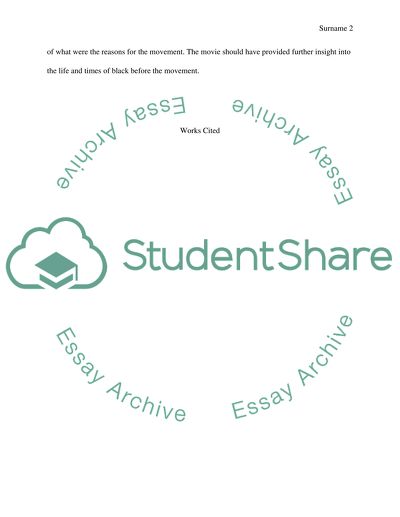 Reaction of the movie Eye of the prize ( Awakenings)