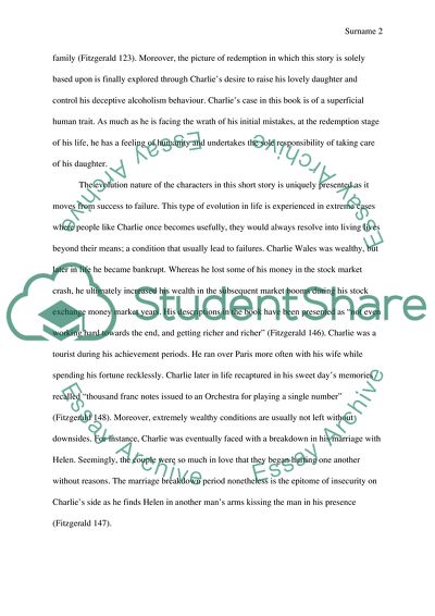 Offer a character analysis for one chosen short story. ( the questions are in the instructions)