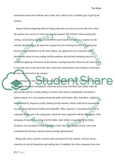 The Weed by Amrita Pritam