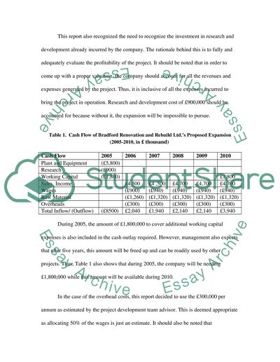 Net Present Value and Internal Rate of Return