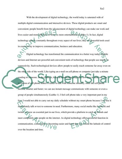 Digital Technology Has Transformed the Communication in a Better Way