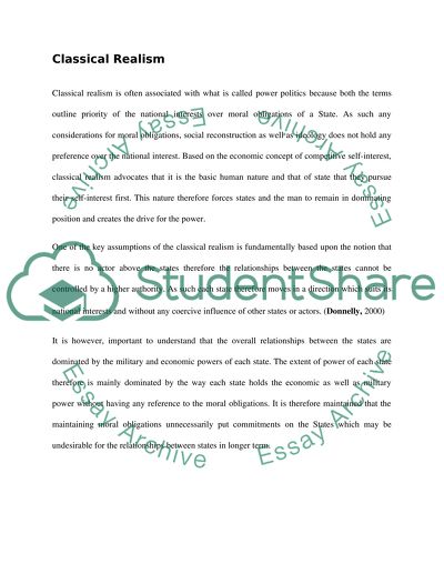 What can neorealism explain