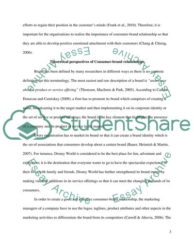 Consumer-Brand Relationships