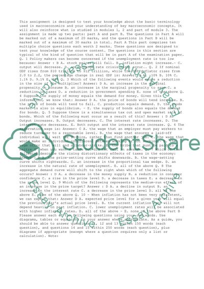 Macroeconomics for business and government