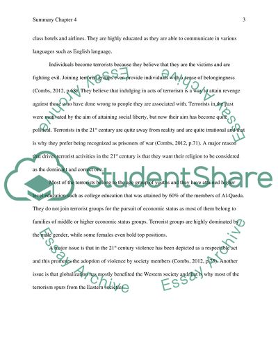 Summary of a book chapter