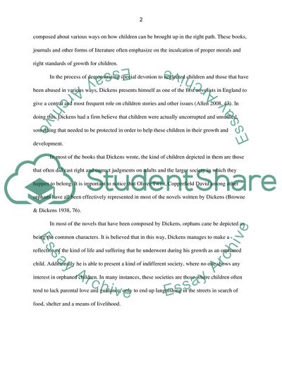 Charles Dickens and Children Melancholy