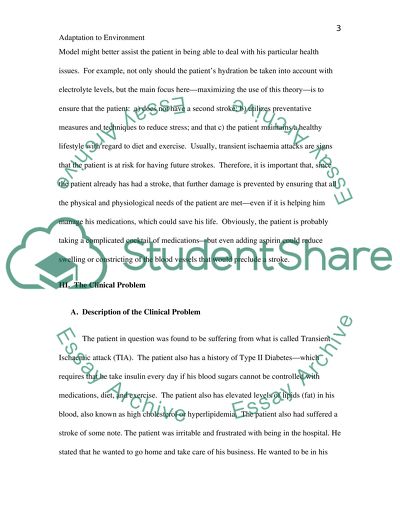 Adaptation to Environment: Physical and Physiological