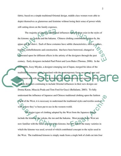 Pattern and Ornament: An Oriental Influence