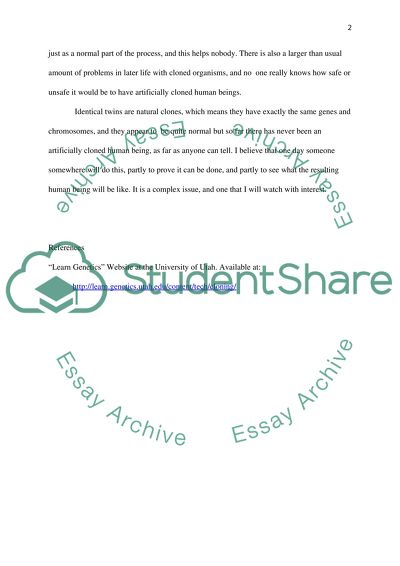 Modern scientific issue