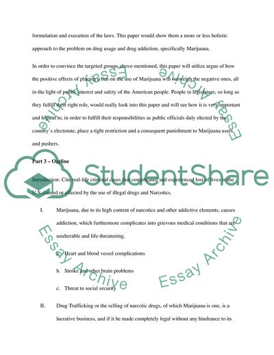 Criminalizing Marijuana Usage