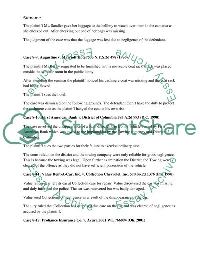 Hotel, Restaurant, and Travel Law A Preventative Approach