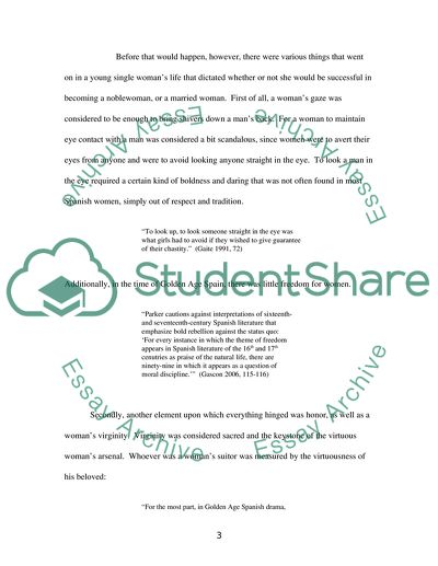 How the Golden Age of Spain is Reflected in La Celestina