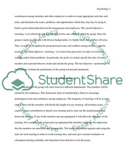 Building a Group Among a Highly Diverse Workforce