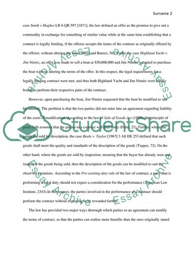 Highland Yacht v Jim Nimitz