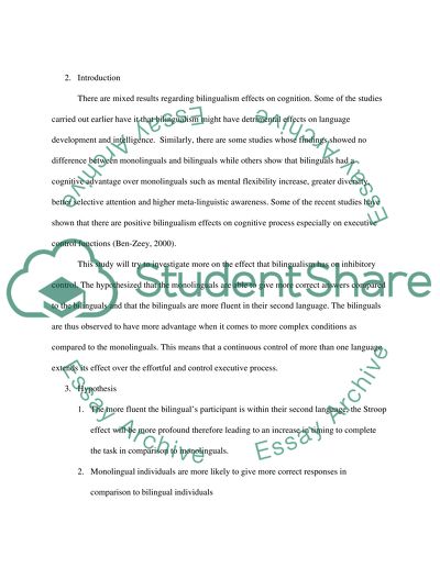 Spanish-English Performance