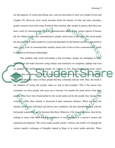 Lack of Face-to-Face Communication