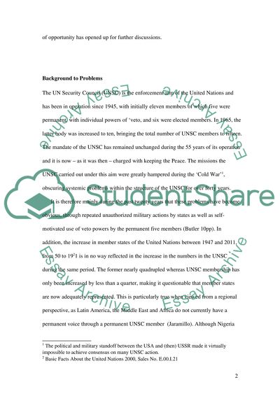 Nigerian Mission to the United Nations Security Council 2010 2011