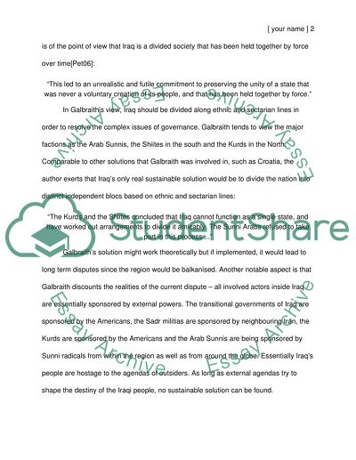 The end of Iraq: How American Incompetence created a war without end