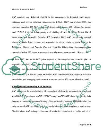 Business proposal(reserch)